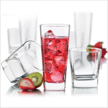 Factory Direct Hohe Qualität Square Whisky Glas Hitzebeständige Transparente Glas Cup